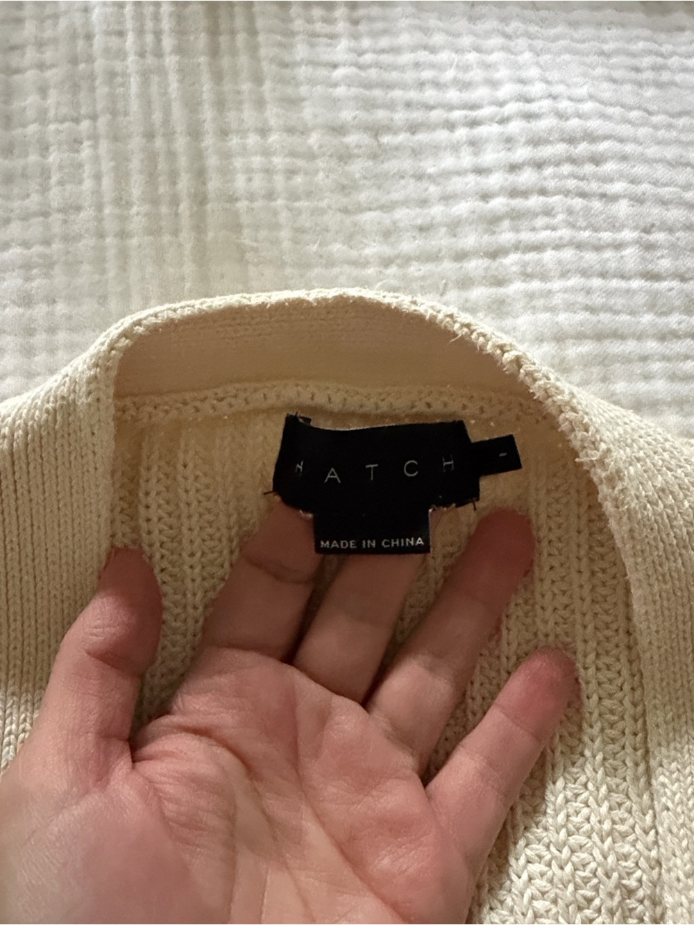 Hatch Maternity Chunky Ribbed Button Cardigan - Picture 2 of 2
